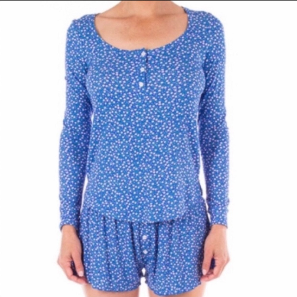 NWT - Plush Apparel Floral PJ Set